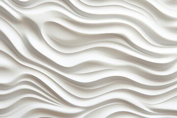 
Close-up of a white wave pattern.