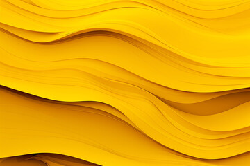 Abstract wavy yellow texture as background