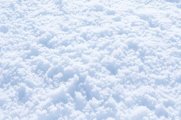 Obraz premium The texture of the snow is light.