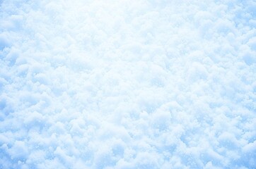Obraz premium The texture of the snow is light.
