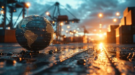 A visual representation of the WCO (World Customs Organization) logo integrated with customs-related imagery, paying homage to the global organization's efforts on International Cu