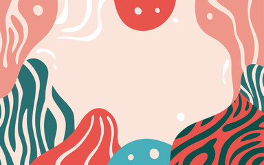 Abstract background poster. Good for fashion fabrics, postcards, email header, wallpaper, banner, events, covers, advertising, and more. Valentine's day, women's day, mother's day background.