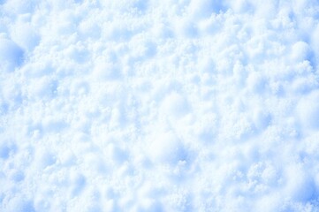 Obraz premium The texture of the snow is light.