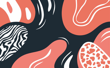 Abstract background poster. Good for fashion fabrics, postcards, email header, wallpaper, banner, events, covers, advertising, and more. Valentine's day, women's day, mother's day background.