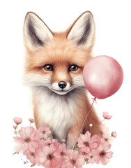 Fototapeta na wymiar Portrait wildlife mammal cute background nature fox fur red wild animal