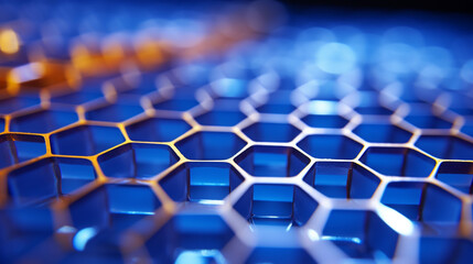 Fototapeta premium background with hexagons