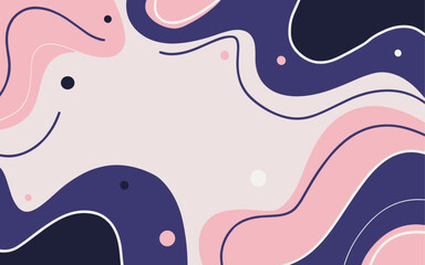 Abstract background poster. Good for fashion fabrics, postcards, email header, wallpaper, banner, events, covers, advertising, and more. Valentine's day, women's day, mother's day background.