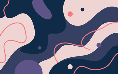 Abstract background poster. Good for fashion fabrics, postcards, email header, wallpaper, banner, events, covers, advertising, and more. Valentine's day, women's day, mother's day background.