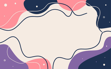 Abstract background poster. Good for fashion fabrics, postcards, email header, wallpaper, banner, events, covers, advertising, and more. Valentine's day, women's day, mother's day background.