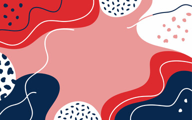 Abstract background poster. Good for fashion fabrics, postcards, email header, wallpaper, banner, events, covers, advertising, and more. Valentine's day, women's day, mother's day background.