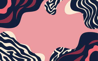 Abstract background poster. Good for fashion fabrics, postcards, email header, wallpaper, banner, events, covers, advertising, and more. Valentine's day, women's day, mother's day background.
