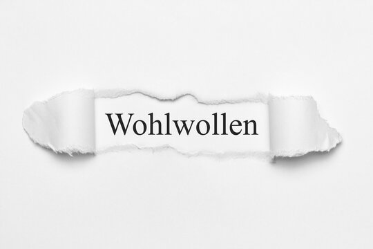 Wohlwollen	