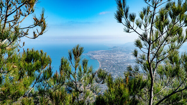 Heraklion view Through Trees