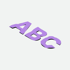 Numbers and writing wrinkle typography effect