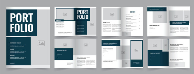 architecture Portfolo, Interior Portfolio portfolio design