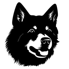 Akita vector illustration 