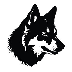 Akita vector illustration 