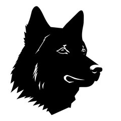 Akita vector illustration 