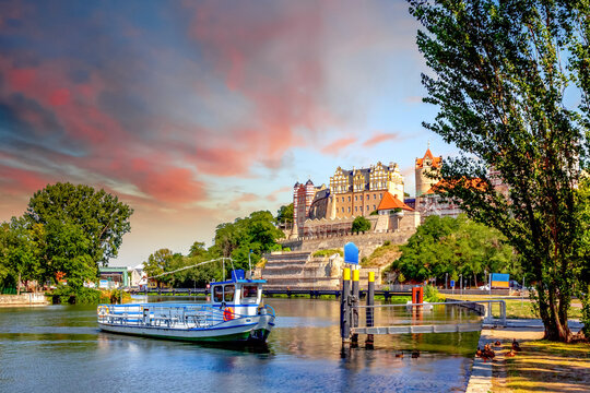 Altstadt, Bernburg an der Saale, Deutschland 