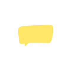 simple speech bubble