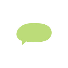 simple speech bubble