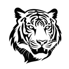tiger head vector