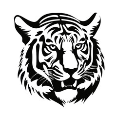 tiger head vector