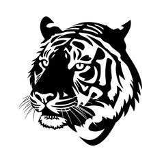 tiger head vector