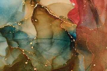Natural  luxury abstract fluid art painting in alcohol ink technique. Tender and dreamy  wallpaper....