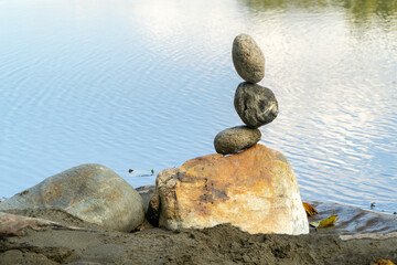 Balance of stones, book cover