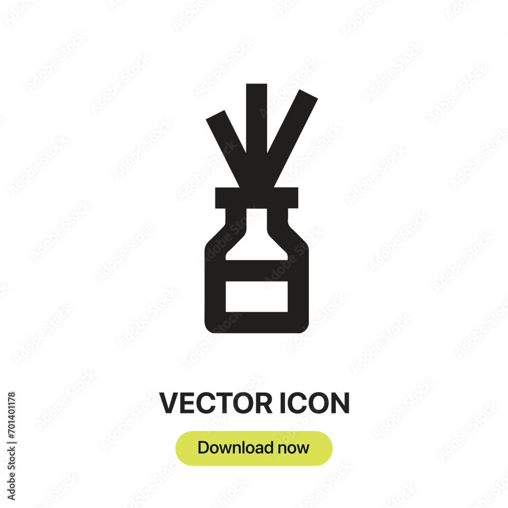 Aufkleber air freshener icon vector. linear-style sign for mobile concept and web design. air freshener symbol