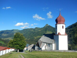Fototapeta na wymiar Damuls, Voralberg, Austria