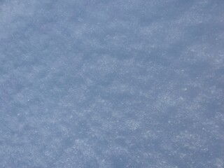 Natural snow background, shining snow