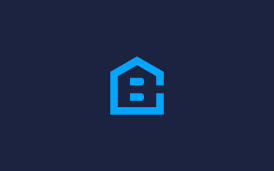letter cb with house logo icon design vector design template inspiration