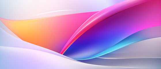 Obraz premium Abstract design with a vibrant gradient.