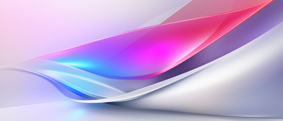 Abstract design with a vibrant gradient.