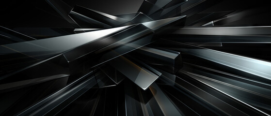 Abstract futuristic background with metallic elements and a sleek steel design.