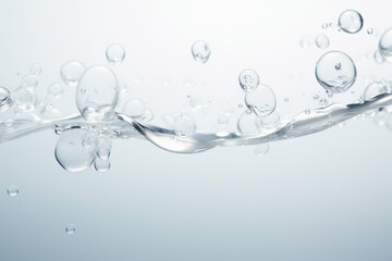 water splash isolated on white background