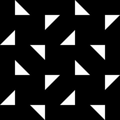 Triangles ornament. Folk wallpaper. Seamless pattern. Embroidery background. Tribal motif. Triangular shapes backdrop. Ethnic ornate. Digital paper, textile print, abstract illustration. Vector art.