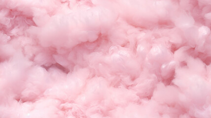 Seamless Pink Cotton Candy Texture