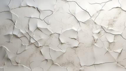 Aged and weathered white concrete wall background