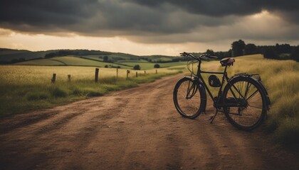 Obraz premium bicycle on the road