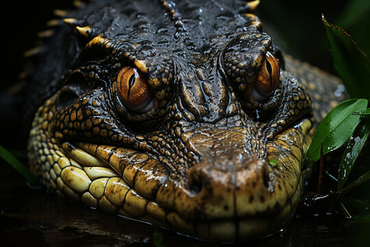 Animal Alligator realistic photography