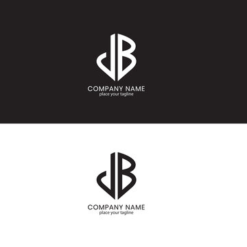 logo design logo vector JB monogram logo jb logo jb stylish logo letter combination