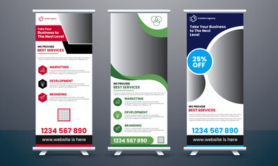 Corporate Roll Up- Banner Design