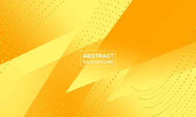 Yellow color background shape dot futuristic element for company corporate branding presentation illustration template design