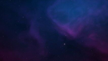 nebula gas cloud in deep outer space
