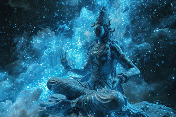 Maha Shivratri, Lord Shiva. - obrazy, fototapety, plakaty
