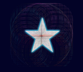 abstract star background