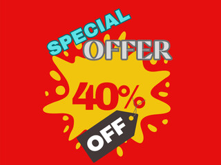 Fototapeta premium 40 percent off